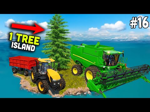 Видео: Начните с 0$ на "Острове 1 дерева" 🚜 #16