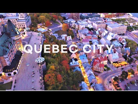 Видео: [4K] 🇨🇦 Алиса в Канаде: исследование Старого Квебека осенью🏰🍁 / Верхний город, 6 октября 2021 г.
