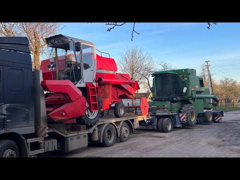 Видео: Ці комбайни Як НОВІ !! Пиїхали Massey Ferguson 20 та John Deere 1042