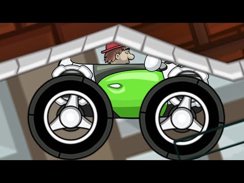 Видео: ЭЛЕКТРОКАР Хилл Климб #27 Hill Climb Racing на Машинки Кида