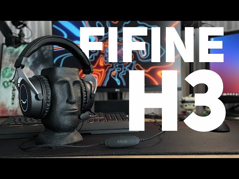 Видео: FIFINE H3 AmpliGame - НОВИНКА СРЕДИ ИГРОВЫХ НАУШНИКОВ | ПОДРОБНЫЙ ОБЗОР