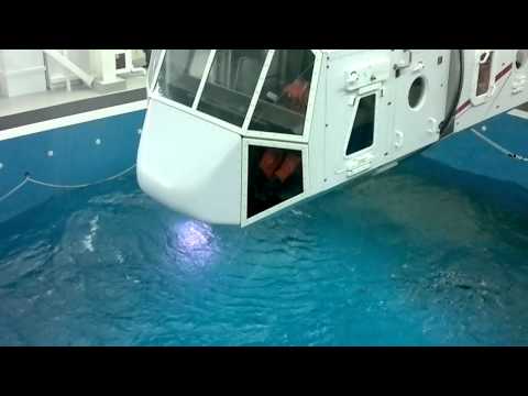 Видео: Тренировка по эвакуации с тонущего вертолета