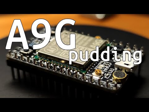Видео: Модуль A9G pudding. GPRS + GPS. Краткий рассказ