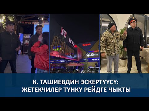 Видео: 22:00. КАФЕ-РЕСТОРАНДАР ЖАБЫЛДЫ