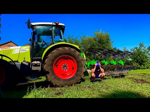 Видео: Оранка❗️ШОК на це треба глянуть кожному,який розхід дт❓😭Class arion640+плуг veles agro pon 3+1