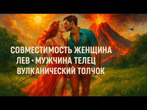 Видео: Совместимость Женщина Лев - Мужчина Телец Вулканический Толчок | #совместимость #любовь #Телец #лев