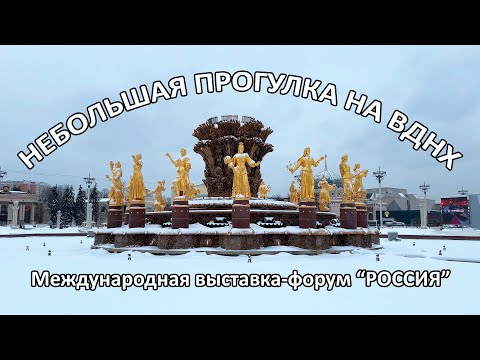 Видео: Небольшая прогулка на ВДНХ