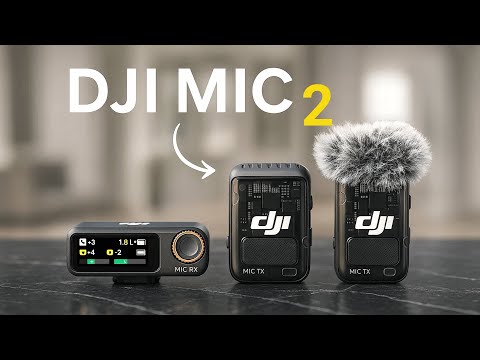 Видео: Обзор DJI MIC 2 микрофон для блога. Тест звука и настройка.