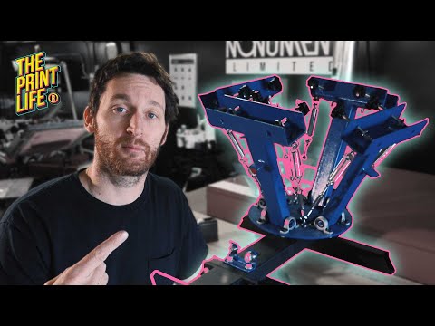 Видео: Шаг за шагом 4 РЕГИСТРАЦИЯ ЦВЕТНОЙ ТРАФАРЕТНОЙ ПЕЧАТИ на дешевом печатном станке для футболок / б...