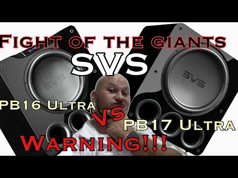 Видео: Тестирование SVS PB17 Ultra против PB16