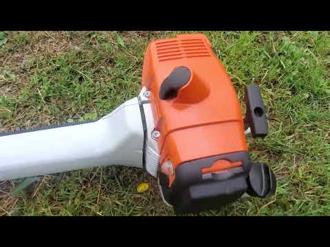 Видео: Обзор нового кустореза штиль fs350, первый пуск