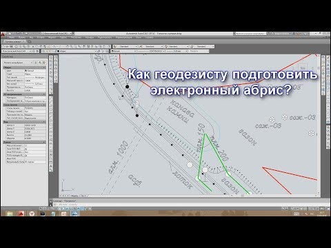 Видео: КАК ГЕОДЕЗИСТУ ОЦИФРОВАТЬ ТОПОСЪЕМКУ. СОЗДАНИЕ ЭЛЕКТРОННОГО АБРИСА.