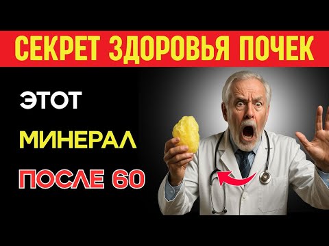 Видео: Стареют почки? Попробуйте этот минерал — натуральное решение без лекарств !