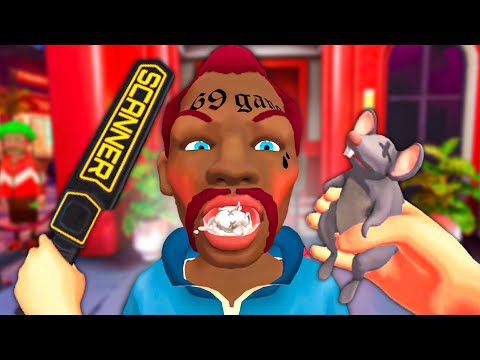 Видео: КЛИЕНТ СЪЕЛ КРЫСУ ЧТОБЫ ПРОЙТИ В КЛУБ 🐭 в I Am Security