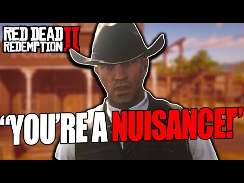 Видео: ЗАБАНЕН за попытку стать шерифом в Red Dead RP...