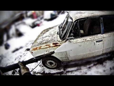 Видео: Ваз 2102 первая мойка за 10 лет...