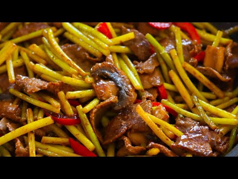 Видео: ЧЕСНОЧНЫЕ СТРЕЛКИ С МЯСОМ ПО-КИТАЙСКИ🥩 ПРОСТОЙ И ВКУСНЫЙ РЕЦЕПТ