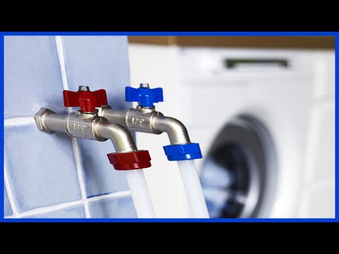 Видео: Как подключить стиральную машину к горячей воде