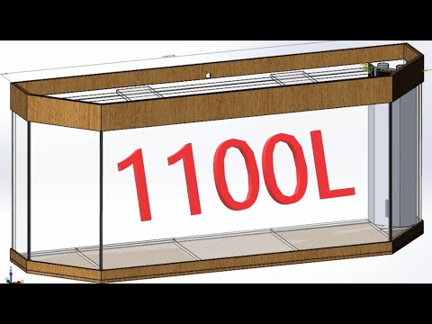 Видео: Шестигранное море 1100л. Часть1,  Изготовление