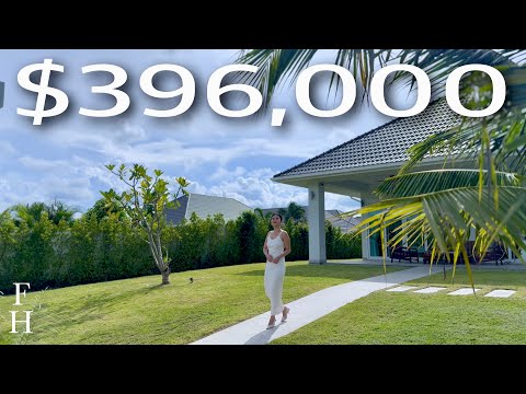 Видео: Вилла на продажу в Хуахине, Таиланд, за 12 600 000 тайских бат (396 000 долларов США)
