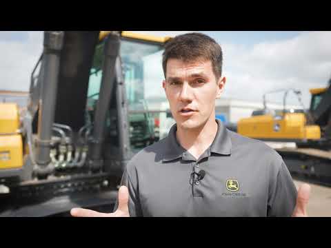 Видео: Экскаваторы John Deere - как это работает. Кнопочная панель SSM