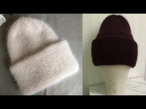 Видео: МЕГА ХИТ ЭТОЙ ЗИМЫ! ДВУСТОРОННЯЯ ШАПКА С ОТВОРОТОМ С КЛАССНОЙ МАКУШКОЙ! KNITTED  НAT
