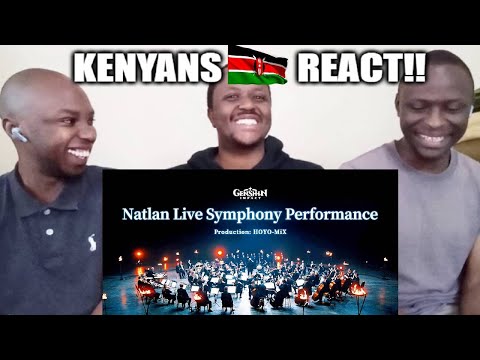 Видео: Кенийцы 🇰🇪 реагируют на выступление Natlan Live Symphony | Genshin Impact #Natlan #GenshinImpact
