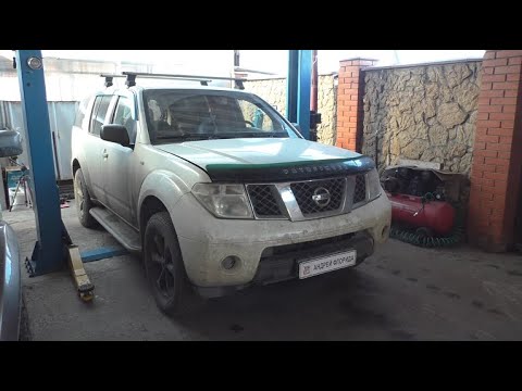 Видео: Автомобиль завели но нет давления масла на Nissan Pathfinder R51 2,5 Ниссан Патфайндер 2009 1часть
