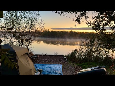 Видео: Осенний карпфишинг 2025! Рыбалка с ночевкой осенью на красивом водоеме! Ловля карпа осенью | Часть 1
