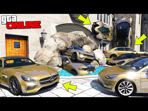 Видео: БИТВА АВТОУГОНЩИКОВ В ГТА 5 ОНЛАЙН! НАШЕЛ И УГНАЛ ЗОЛОТЫЕ ЧИТ ТАЧКИ СУПЕРКАРЫ! БИТВА ВОРОВ ГТА 5!