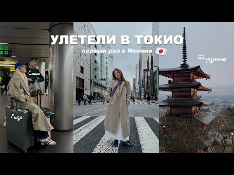 Видео: улетели в Токио | большой влог из Японии
