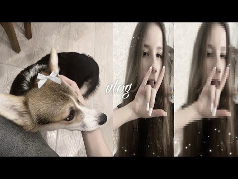 Видео: ⊹ . ݁˖ВЛОГ: в гостях у подруги, нахрен отрезала челку💇🏼‍♀️