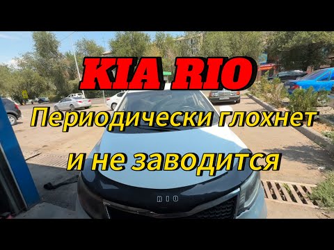 Видео: Поменяли все, а результата нет. Kia RIO глохнет и не заводится. 