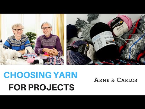Видео: Как выбрать правильную пряжу для ваших проектов от ARNE & CARLOS