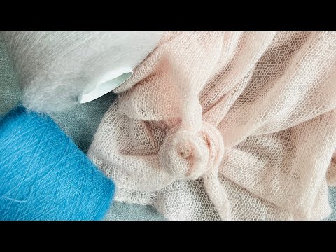Видео: Мохеровая паутинка
