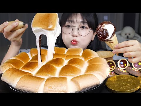 Видео: Ешьте зефир с шоколадом😋Mukbang ASMR