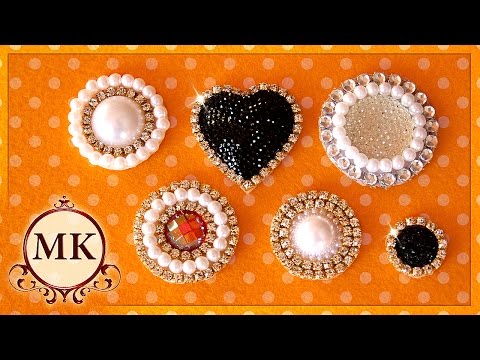 Видео: Красивые серединки для цветов. Канзаши.МК / DIY Beautiful midway for flowers. Kanzashi.