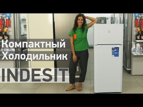 Видео: Компактный холодильник для маленькой кухни Indesit TIAA 14 UA