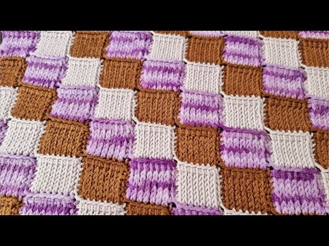 Видео: Обожаю эту технику вязания ❤Пэчворк крючком❤
