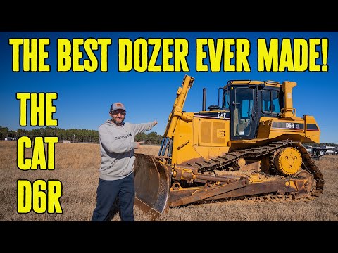 Видео: Лучший бульдозер всех времен. CAT D6R