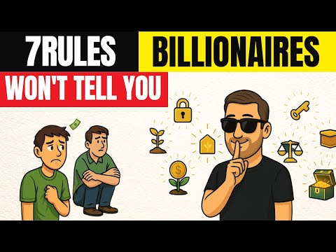 Видео: 7 секретов, которым следуют миллиардеры, но никогда не рассказывают публично