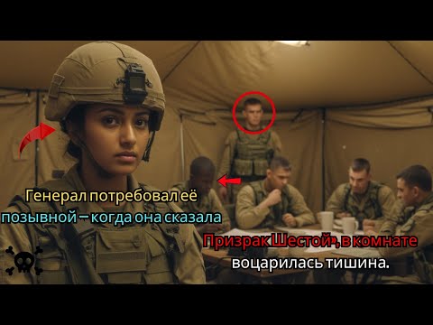 Видео: Генерал потребовал её позывной — когда она сказала «Призрак Шестой», в комнате воцарилась тишина.