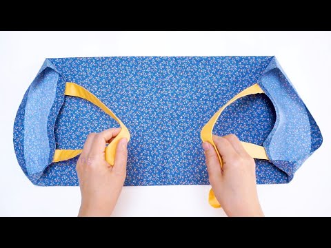 Видео: Простая сумка из одного листаㅣСделайте сумку с 3 карманами [Kim's sewing]