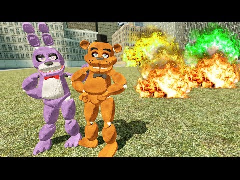 Видео: АНИМАТРОНИКИ ВЗОРВАЛИ ГАРРИС МОД SANDBOX FNAF COOP ► Garry's Mod