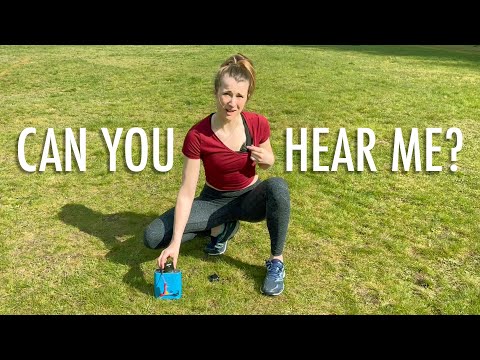 Видео: Беспроводной микрофон для йоги на открытом воздухе, который усилит ваш голос