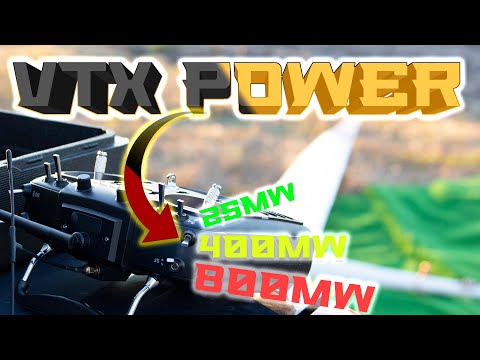 Видео: Управляем мощностью VTX С АППАРАТУРЫ!