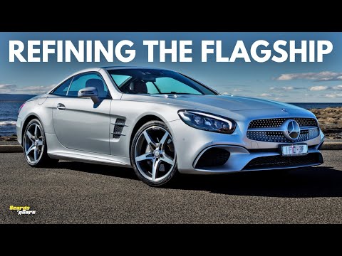 Видео: Дальнейшее усовершенствование флагманского спорткара | Обзор Mercedes-Benz SL400 (R231) — Beards ...