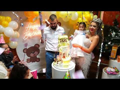 Видео: Рожден ден на Валенсия 2 годинки на Митко шоурума и Клавдия
