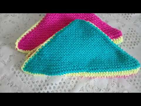 Видео: Ну и фантазия! Детские следки на двух спицах