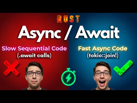 Видео: Rust Async/Await наконец-то объяснен (почему все понимают неправильно)